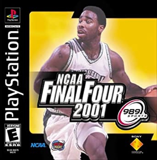NCAA Final Four 2001 poster